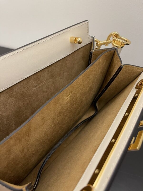 1:1 Replica Fendi Touch White Bag For Woman 19cm/7.5in
