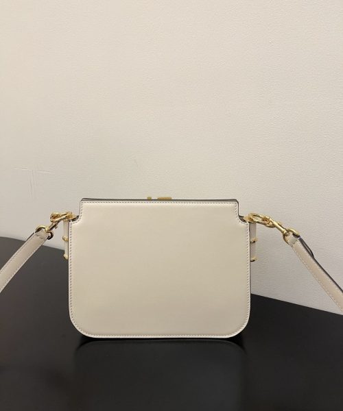 1:1 Replica Fendi Touch White Bag For Woman 19cm/7.5in