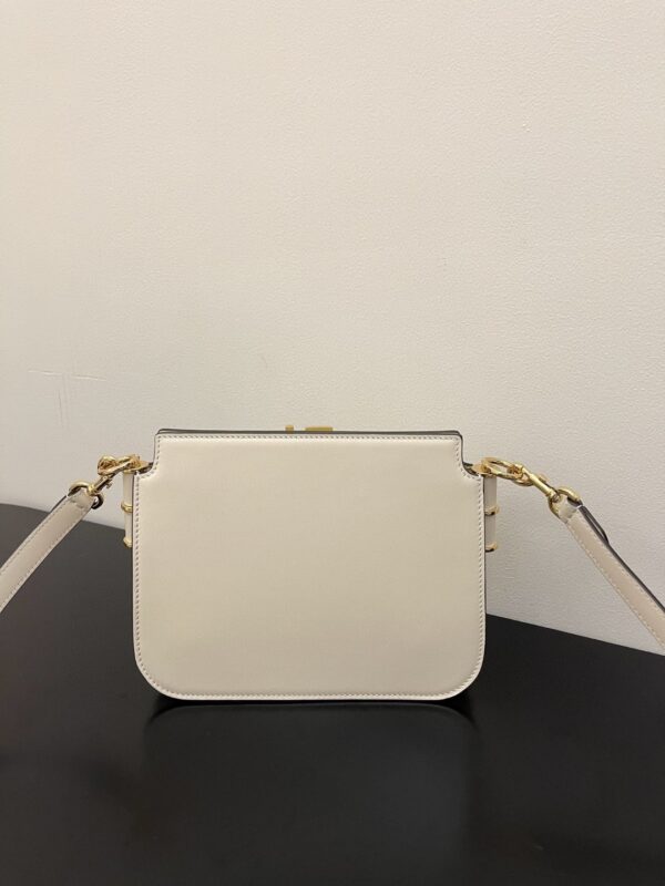 1:1 Replica Fendi Touch White Bag For Woman 19cm/7.5in
