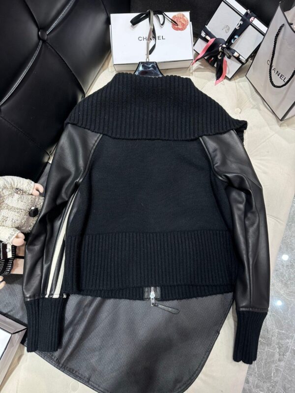 Fendi Turtleneck Jacket Black For Women