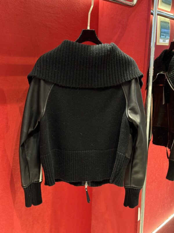 Fendi Turtleneck Jacket Black For Women