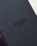 1:1 Replica Fendi Vertical Box Black RM 6,400 Bag For Woman 17cm/6.5in 7VA519AFB3F1Z35