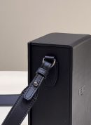 1:1 Replica Fendi Vertical Box Black RM 6,400 Bag For Woman 17cm/6.5in 7VA519AFB3F1Z35