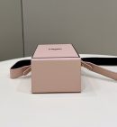 1:1 Replica Fendi Vertical Box Pink RM 6,400 Bag For Woman 17cm/6.5in