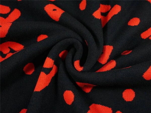 Fendi Viscose And Cotton Jumper Black For Men FZY490ALJWF0QK0