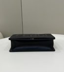 1:1 Replica Fendi Wallet On Chain Mini Black Bag For Woman 13.5cm/5.5in