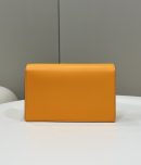 1:1 Replica Fendi Wallet On Chain Mini Orange Bag For Woman 13.5cm/5.5in