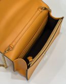 1:1 Replica Fendi Wallet On Chain Mini Orange Bag For Woman 13.5cm/5.5in