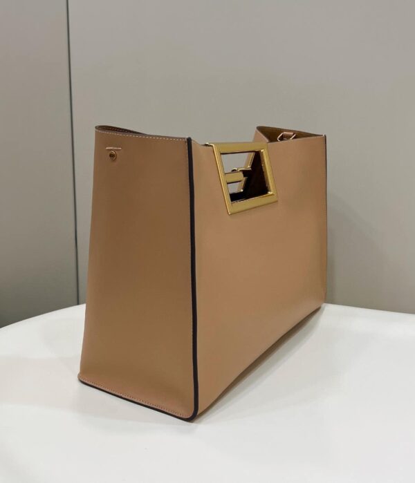 1:1 Replica Fendi Way Large Beige Bag For Woman 40cm/15.7in