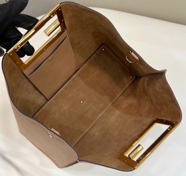1:1 Replica Fendi Way Large Beige Bag For Woman 40cm/15.7in