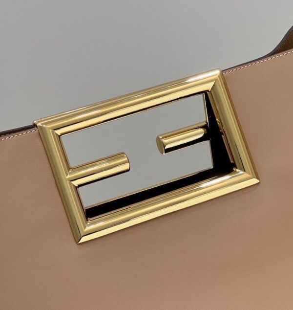 1:1 Replica Fendi Way Large Beige Bag For Woman 40cm/15.7in