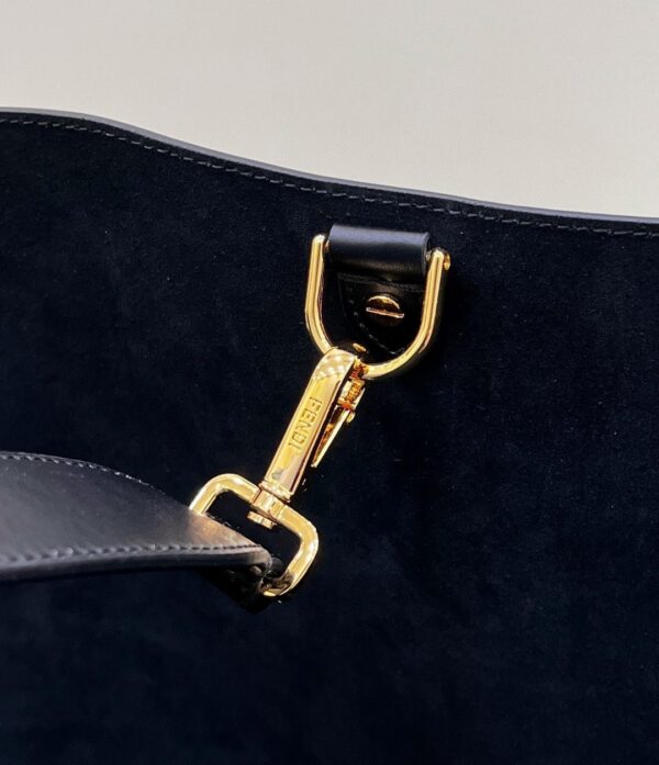 1:1 Replica Fendi Way Large Black Bag For Woman 40cm/15.7in
