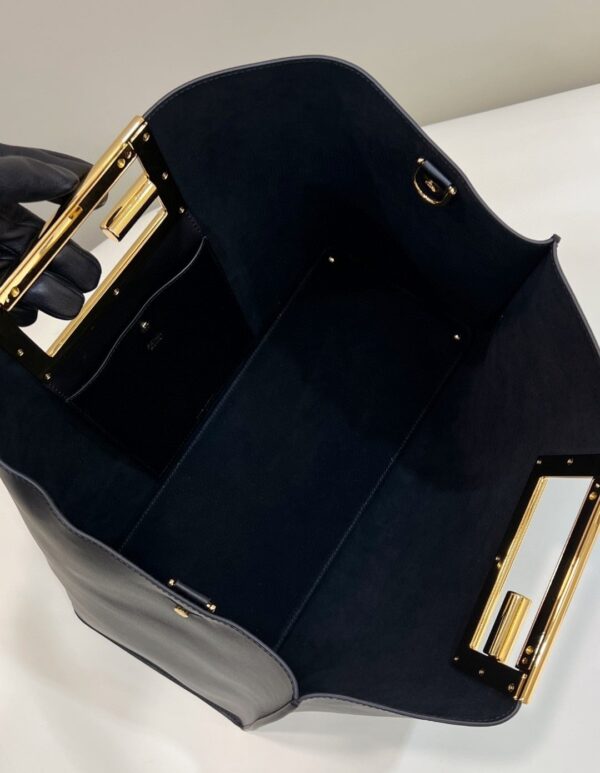 1:1 Replica Fendi Way Large Black Bag For Woman 40cm/15.7in
