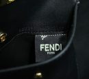 1:1 Replica Fendi Way Large Black Bag For Woman 40cm/15.7in