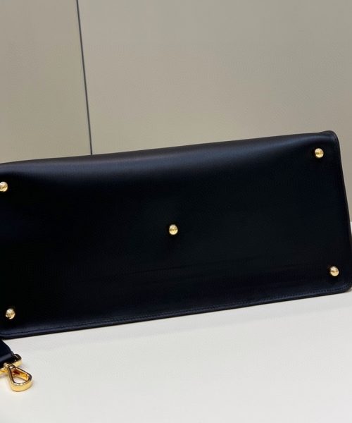 1:1 Replica Fendi Way Large Black Bag For Woman 40cm/15.7in
