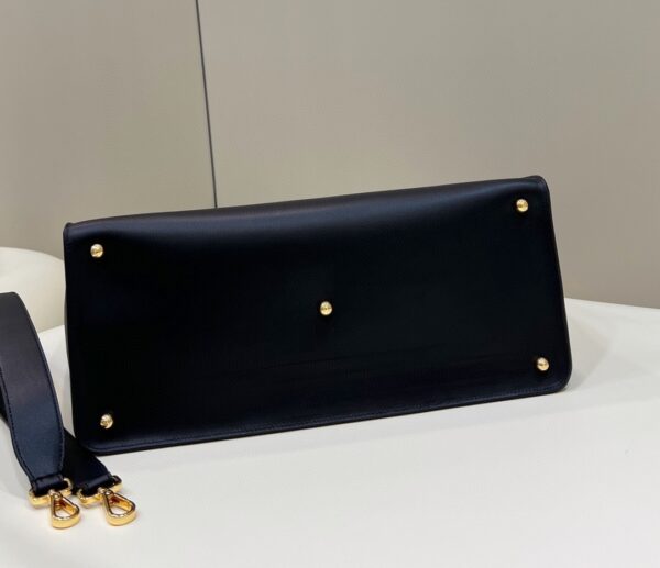 1:1 Replica Fendi Way Large Black Bag For Woman 40cm/15.7in