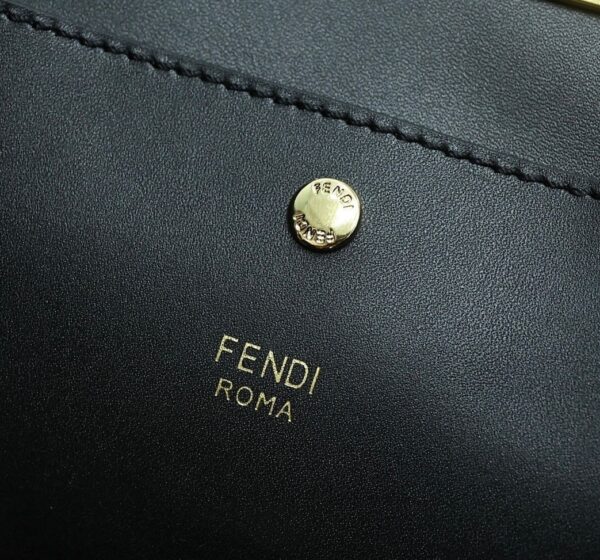 1:1 Replica Fendi Way Large Black Bag For Woman 40cm/15.7in
