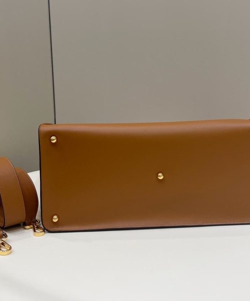 1:1 Replica Fendi Way Large Brown Bag For Woman 40cm/15.7in
