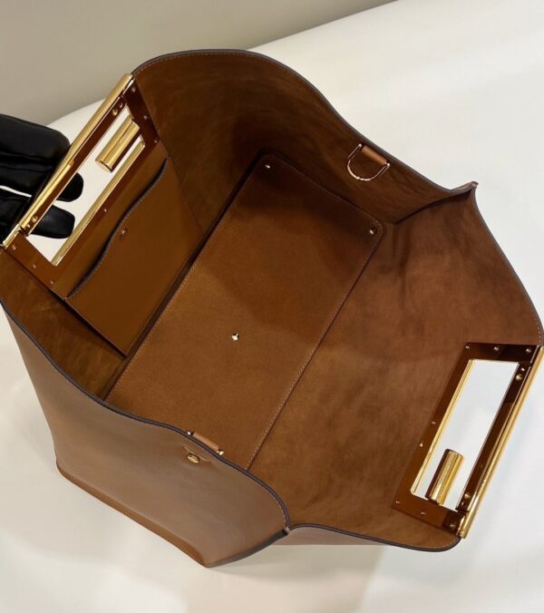 1:1 Replica Fendi Way Large Brown Bag For Woman 40cm/15.7in