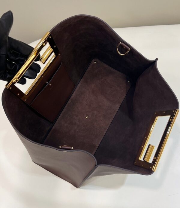 1:1 Replica Fendi Way Large Dark Grey Bag For Woman 40cm/15.7in