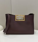 1:1 Replica Fendi Way Large Dark Grey Bag For Woman 40cm/15.7in