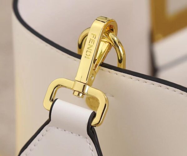 1:1 Replica Fendi Way Large White Bag For Woman 40cm/15.7in