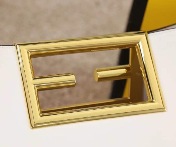 1:1 Replica Fendi Way Large White Bag For Woman 40cm/15.7in