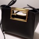 1:1 Replica Fendi Way Small Black Bag For Woman 20cm/8in 8BS054AAIWF0KUR