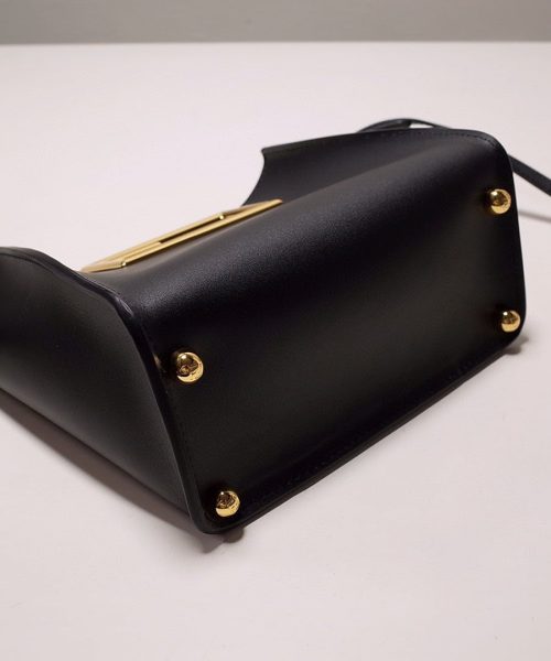 1:1 Replica Fendi Way Small Black Bag For Woman 20cm/8in 8BS054AAIWF0KUR