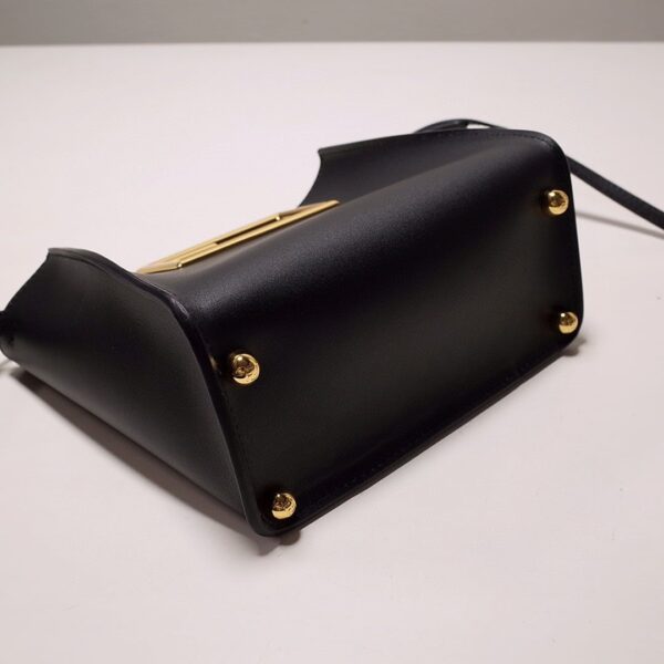 1:1 Replica Fendi Way Small Black Bag For Woman 20cm/8in 8BS054AAIWF0KUR