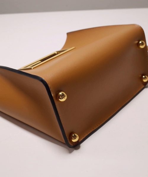 1:1 Replica Fendi Way Small Brown Bag For Woman 20cm/8in