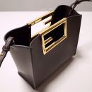 1:1 Replica Fendi Way Small Dark Grey Bag For Woman 20cm/8in
