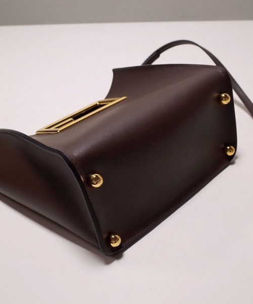 1:1 Replica Fendi Way Small Dark Grey Bag For Woman 20cm/8in
