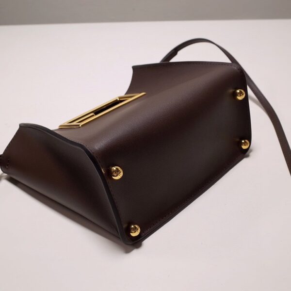 1:1 Replica Fendi Way Small Dark Grey Bag For Woman 20cm/8in