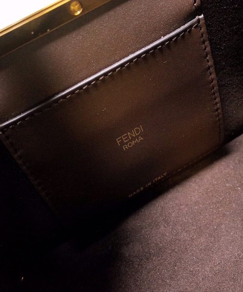 1:1 Replica Fendi Way Small Dark Grey Bag For Woman 20cm/8in