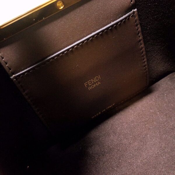 1:1 Replica Fendi Way Small Dark Grey Bag For Woman 20cm/8in