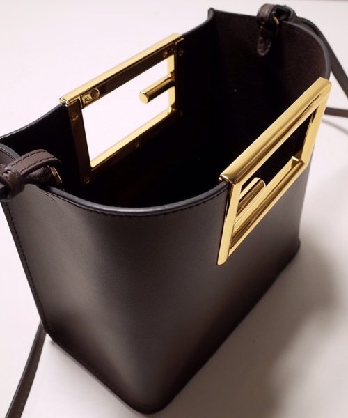 1:1 Replica Fendi Way Small Dark Grey Bag For Woman 20cm/8in