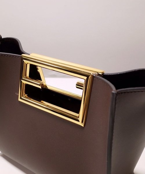 1:1 Replica Fendi Way Small Dark Grey Bag For Woman 20cm/8in