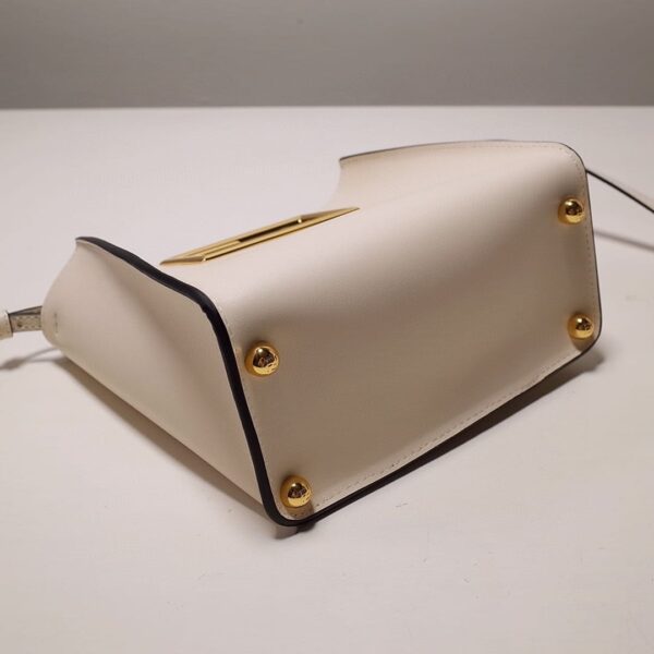 1:1 Replica Fendi Way Small White Bag For Woman 20cm/8in