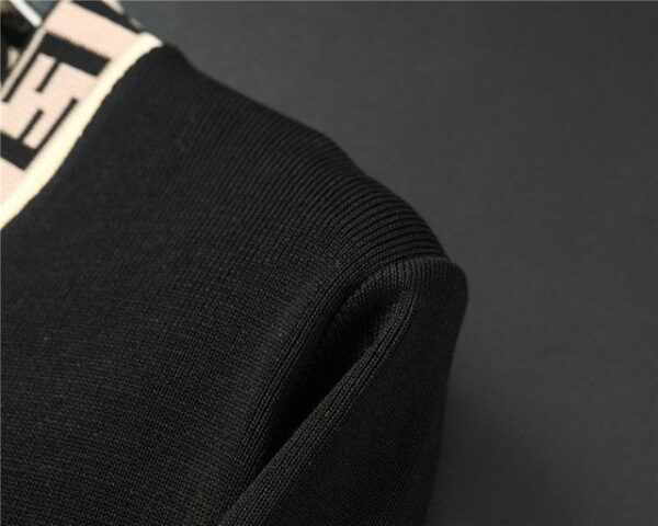 Fendi Wool Cardigan Black For Men
