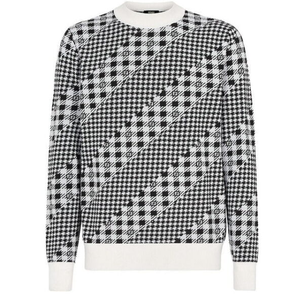 Fendi Wool Jumper Multicolour For Men FZX089AL3YF17XM