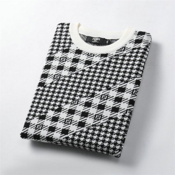 Fendi Wool Jumper Multicolour For Men FZX089AL3YF17XM