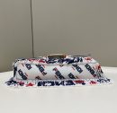 1:1 Replica FENDI x FILA Mania Beaded Baguette Multicolour Bag For Woman 26cm/10in