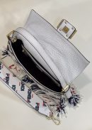 1:1 Replica FENDI x FILA Mania Beaded Baguette Multicolour Bag For Woman 26cm/10in