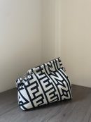 1:1 Replica First Midi Bag Black And White For Women 12.5in/ 32cm