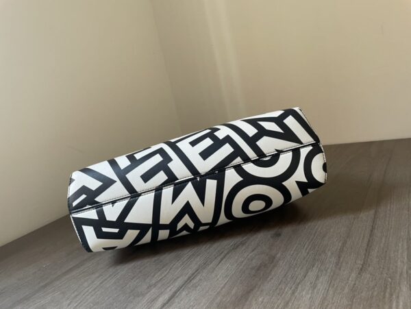 1:1 Replica First Midi Bag Black And White For Women 12.5in/ 32cm