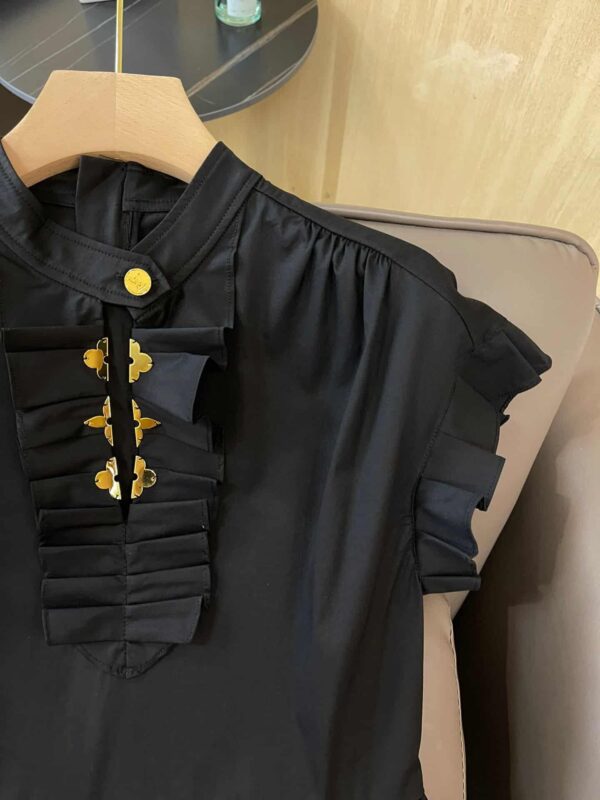 Flared Dress Black For Women