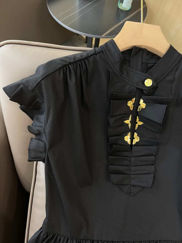 Flared Dress Black For Women