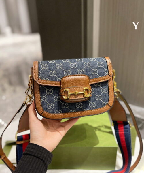 GA74 - Gucci Navy Women's Fashion Bag