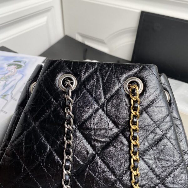 [REP 1:1] Gabrielle Backpack White/Beige/Black/Purple For Women 8.3in / 21cm A94485 Y61477 C0204